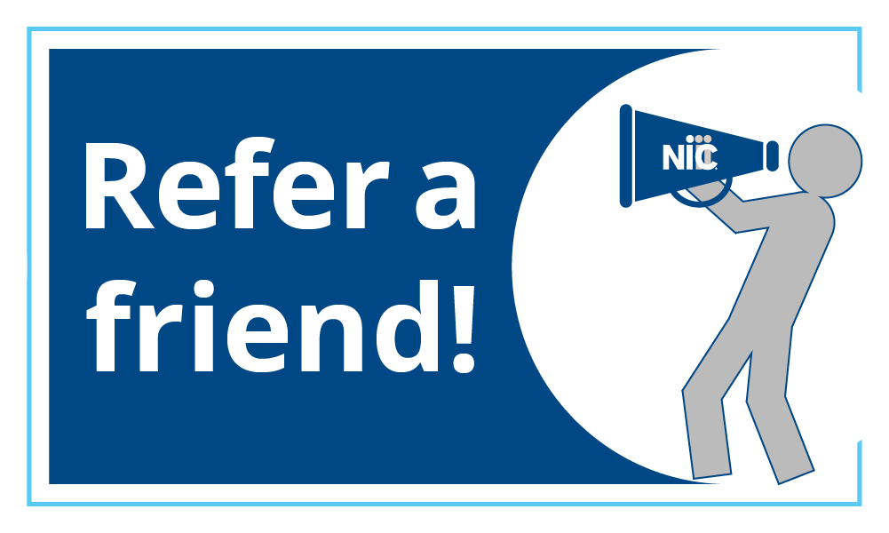 A screenshot showing Refer A Friend image