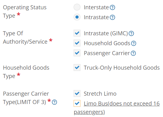 Screen shot showing required data for Georgia Form K.