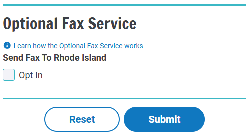 Filers can opt-in to submit insurance filings to Montana, Nevada, Rhode Island, and West Virginia by cloud fax.